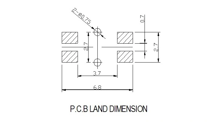 3.5X4.7mm Miniature Push Button Tactile Switch SMD/SMT Mounting Flat Terminal Horizontal Push Tact Switch