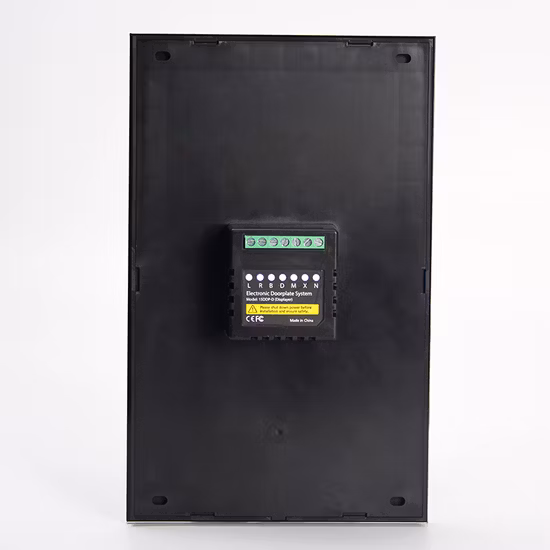 専用設計、AC220V、強化ガラス、LEDバックライト、表札に電気スイッチ