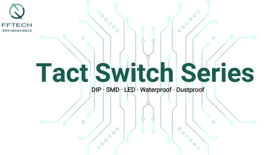 熱い販売の超小型 SMT マイクロ触覚スイッチ 4.5*4.5 ミリメートル PCB 複数のアクチュエーター SMD マイクロ触覚スイッチ
